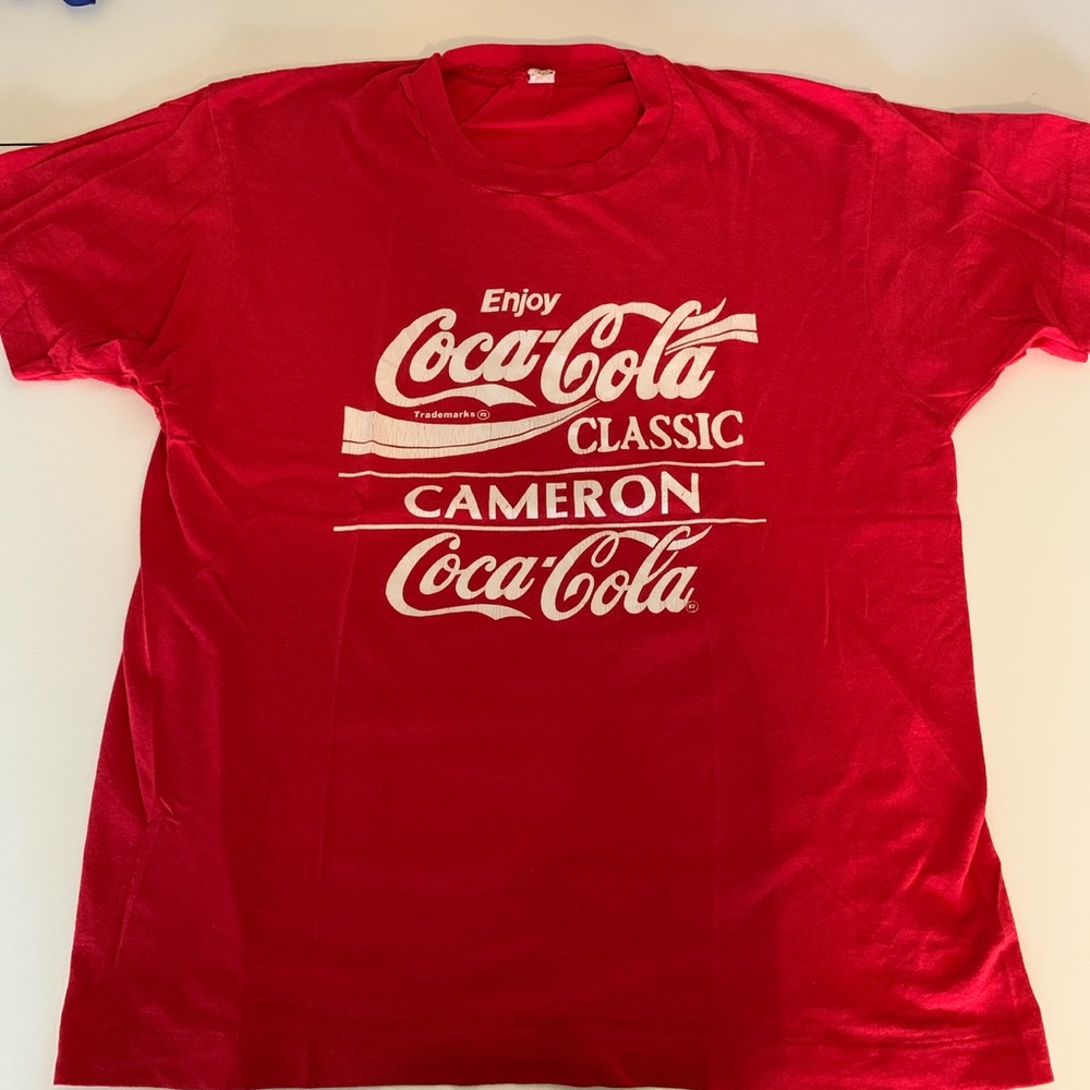 Vintage 1980s Coca Cola tee